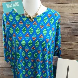 LuLaRoe Irma Tunic size large